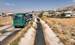 DSİ’den Van Şamran Kanalı’nda temizlik çalışması