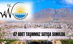 Van Büyükşehir Belediyesi 47 adet taşınmaz satışa sundu