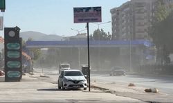 Van’ın caddeleri toz duman içinde