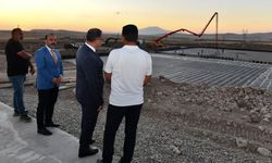 Vali Balcı, şehirler arası otobüs terminali inşaatını inceledi