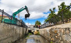 Van’da kanal temizliği çalışmaları devam ediyor