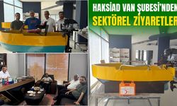 HAKSİAD Van il yönetiminden sektörel ziyaretler