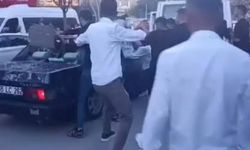 Hakkâri'de güvenlik personeli ile vatandaşlar arasında gerginlik