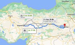 Kayseri-Van arası kaç km, kaç saat sürer?