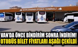 Van’da önce bindirim sonra indirim! Otobüs bilet fiyatları aşağı çekildi