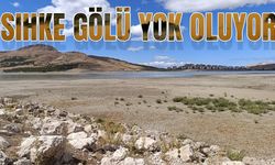 Sıhke Gölü yok oluyor