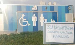 Yaşar Kemal Parkı’nda lavabo var, su yok!