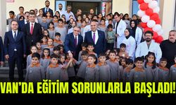 Van’da eğitim sorunlarla başladı!