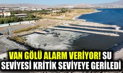 Van Gölü alarm veriyor! Su seviyesi kritik seviyeye geriledi