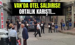 Van’da otel saldırısı! Ortalık karıştı…