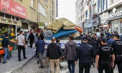 Van'da kaldırım işgaliyle mücadele! Uyarı bitti, malzemeler toplanıyor