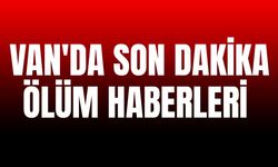 Van'da son dakika ölüm haberleri (Son bir ayda yaşanan ölümlü olaylar)