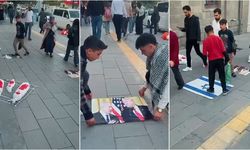 Vanlı gençler soykırımı protesto etti