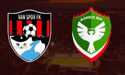 Vanspor- Amedspor maçında onbirler belli oldu!