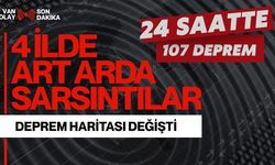 4 İlde Art Arda Sarsıntılar: 24 Saatte 107 Sarsıntı