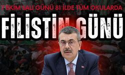 7 Ekim'de Tüm Okullarda Filistin Farkındalığı