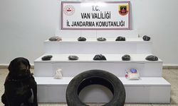 Van Başkale’de araba lastiğinde skunk ve metamfetamin ele geçirildi