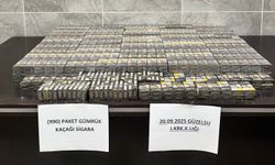 Gürpınar’da yüzlerce paket kaçak sigara ele geçirildi!