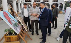 HÜDA PAR Van İl Başkanı Sayğın’dan Gazze sergisine destek ziyareti