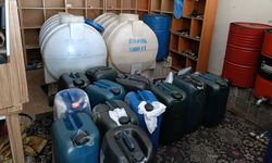 Van’da marketten kaçak akaryakıt çıktı!