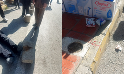 Van'da kaldırım işgali faciası! Bir vatandaş ölümden döndü
