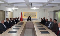 Çatak Kaymakamı Kılıç, mahalle muhtarlarıyla bir araya geldi
