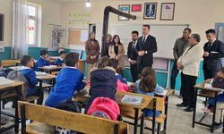 Kaymakam Bakan’dan Aşağı Mutlu İlkokulu’na ziyaret
