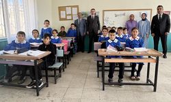 Kaymakam Süleyman Bakan'dan Uzunyol İlkokulu'na ziyaret