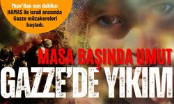 Masa Başında Umut, Gazze'de Yıkım: Ateşkes Görüşmeleri Başladı!