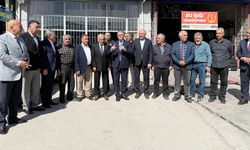 Vali Balcı, Tuşba Oto Sanayi esnafını ziyaret etti