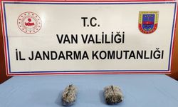 Van Muradiye’de 502 gram skunk ele geçirildi