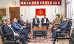 Van TSO heyetinden Tuğgeneral Avkıran’a ziyaret