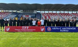 Van'da düzenlenen UEFA C Antrenör Kursu tamamlandı