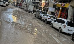 Van’da Eski Cezaevi Caddesi’nde yol krizi