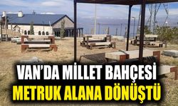 Van’da millet bahçesi metruk alana dönüştü