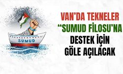 Van’da tekneler “Sumud Filosu’na destek için göle açılacak