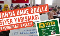 Van’da Umre Ödüllü Siyer Yarışması Başvuruları Başladı