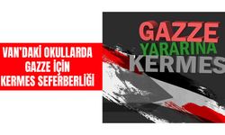 Van’daki okullarda Gazze için kermes seferberliği