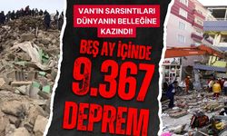 Van'ın Sismik Kâbusu: 5 Ayda 9.367 Sarsıntı! Günde 180 Deprem