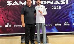 Vanlı sporcu Türkiye üçüncüsü oldu