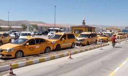 Vanlı taksicilerden Rojin Kabaiş için eylem