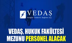 VEDAŞ, hukuk fakültesi mezunu personel alacak