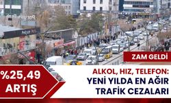 2026 trafik cezaları belli oldu! Kırmızı ışık, hız, cep telefonu ve alkol cezaları el yakacak!