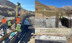 Bahçesaray’da Atıksu Arıtma Tesisi çalışmaları sürüyor