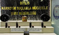 Bitlis’te araç içine zulalanmış metamfetamin ele geçirildi