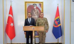 Cumhuriyet Başsavcısı Özcoşar’dan Tuğgeneral Avkıran’a ziyaret
