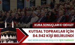 Hac kura sonuçları e-Devlet'te erişime açıldı