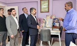 HÜDA PAR Milletvekili Dinç, Rojin Kabaiş’in babasını ziyaret etti