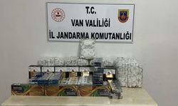 Van’da kaçak sigara operasyonu