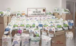 Başkale’de 1 milyon 950 bin TL değerinde kaçak eşya ele geçirildi